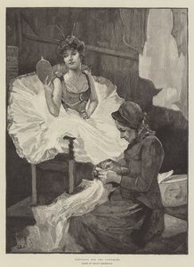 パントマイムの準備 作： Adolphe Birkenruth